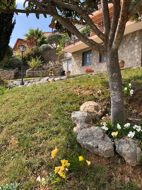 Jardí de Casa o xalet en venda en La Palma de Cervelló amb Aire condicionat, Calefacció i Jardí privat