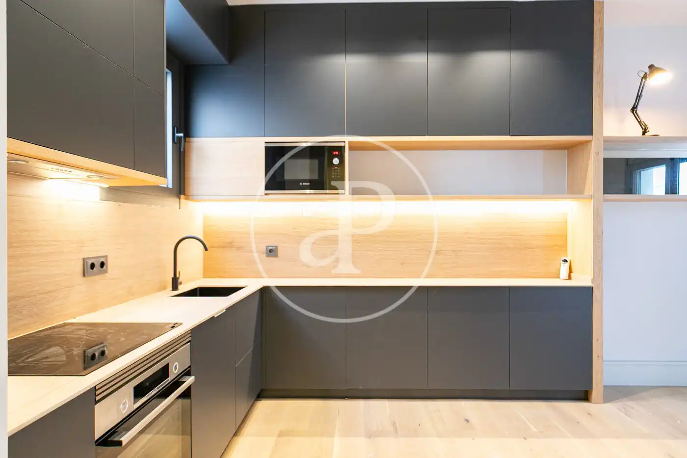 Cocina de Loft en venta en Barcelona con Aire acondicionado, Calefacción y Terraza