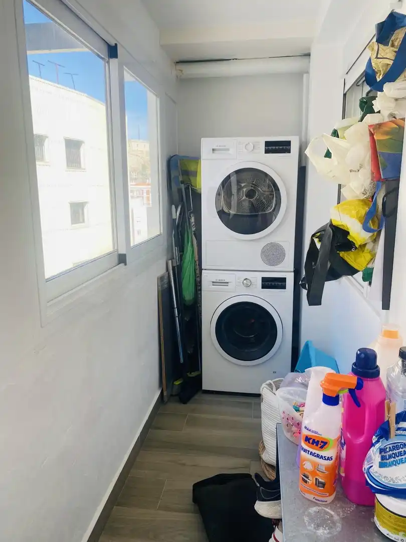 Bedroom of Flat for rent in Dénia  with Air Conditioner, Heating and Storage room