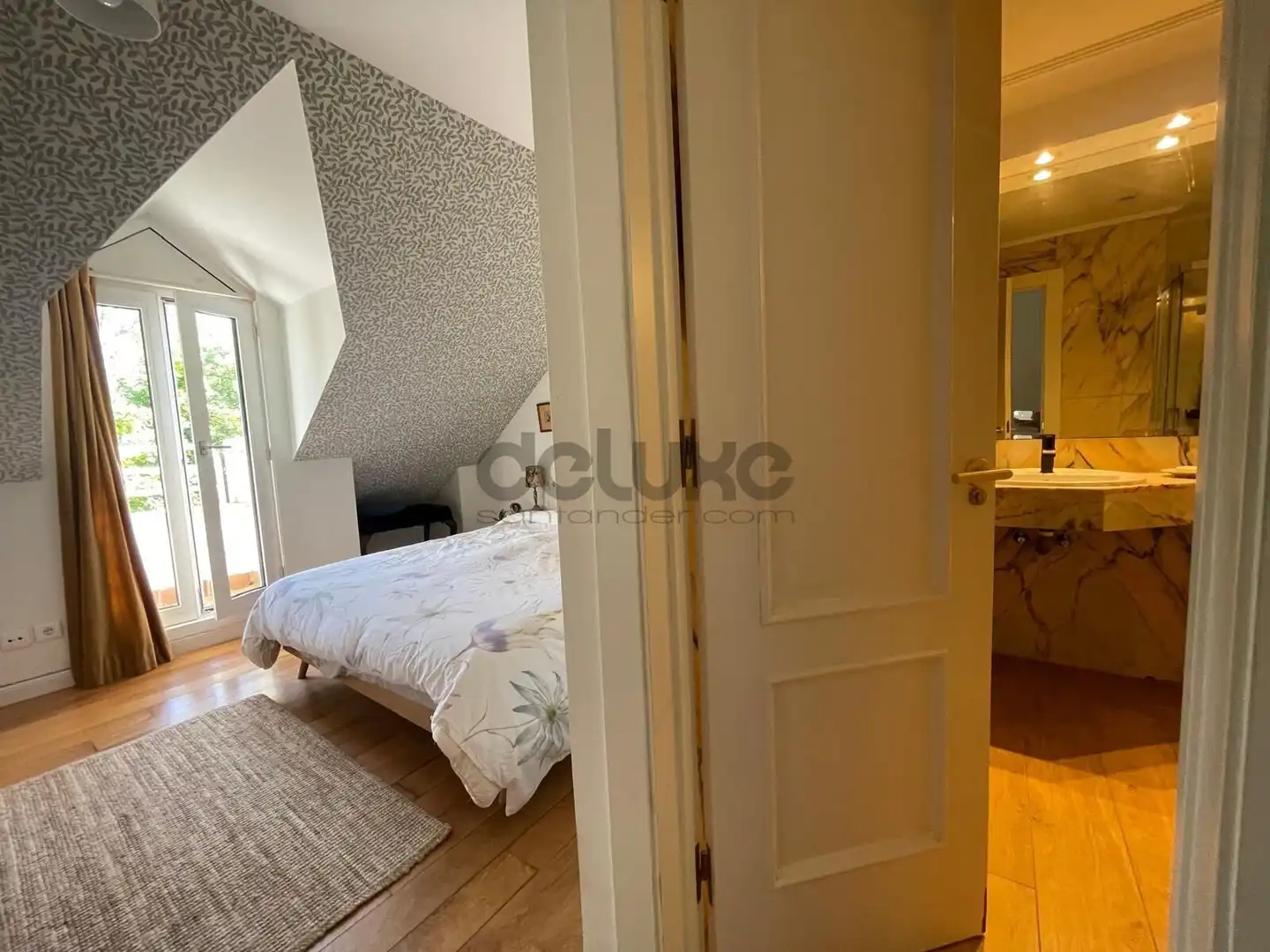 Habitación de Casa o chalet de alquiler en Santander con Calefacción, Jardín privado y Piscina