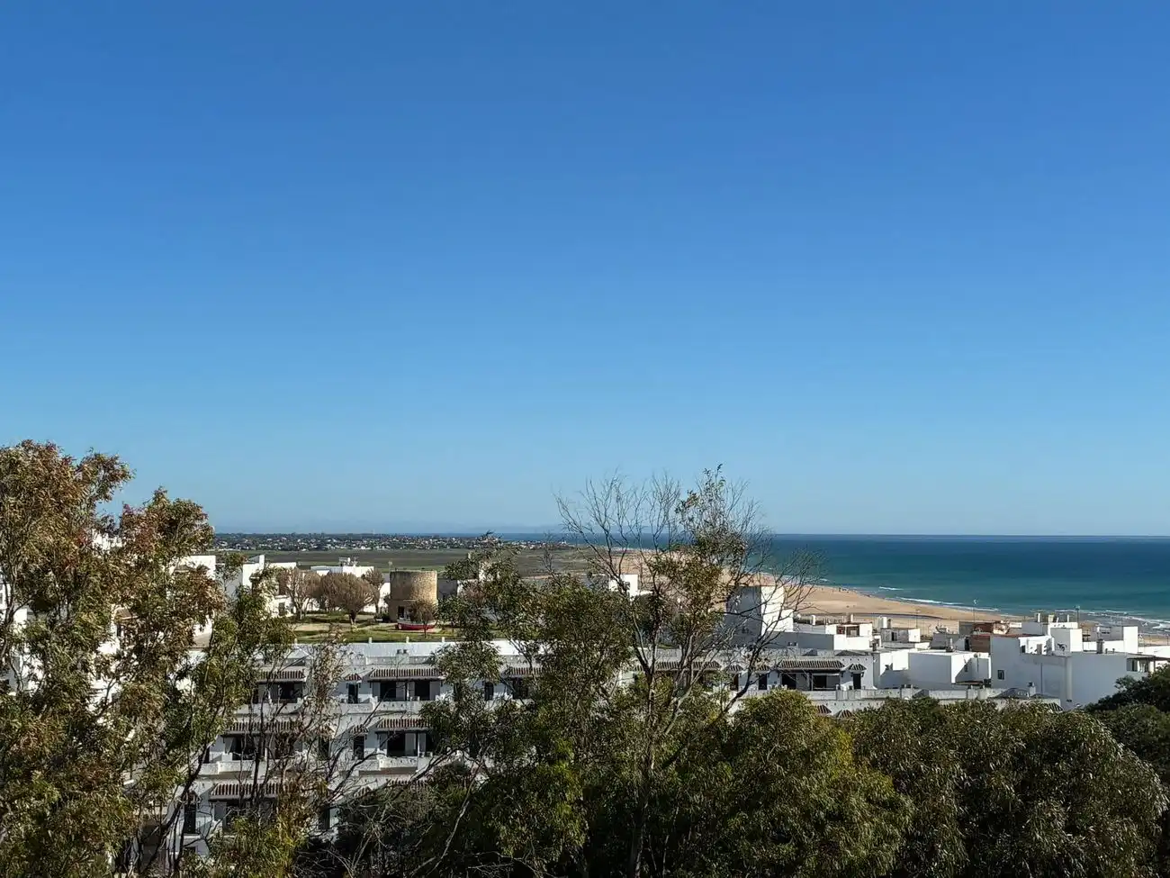 Vista exterior de Apartamento en venta en Conil de la Frontera con Terraza
