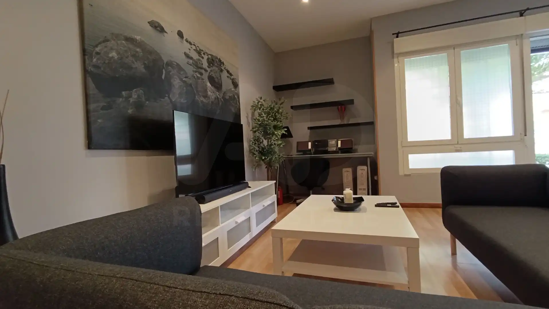 Wohnzimmer von Wohnung zur Miete in Madrid mit Klimaanlage und Heizung
