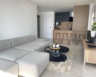 Living room of Apartment to rent in Benidorm  with Air Conditioner and Community pool