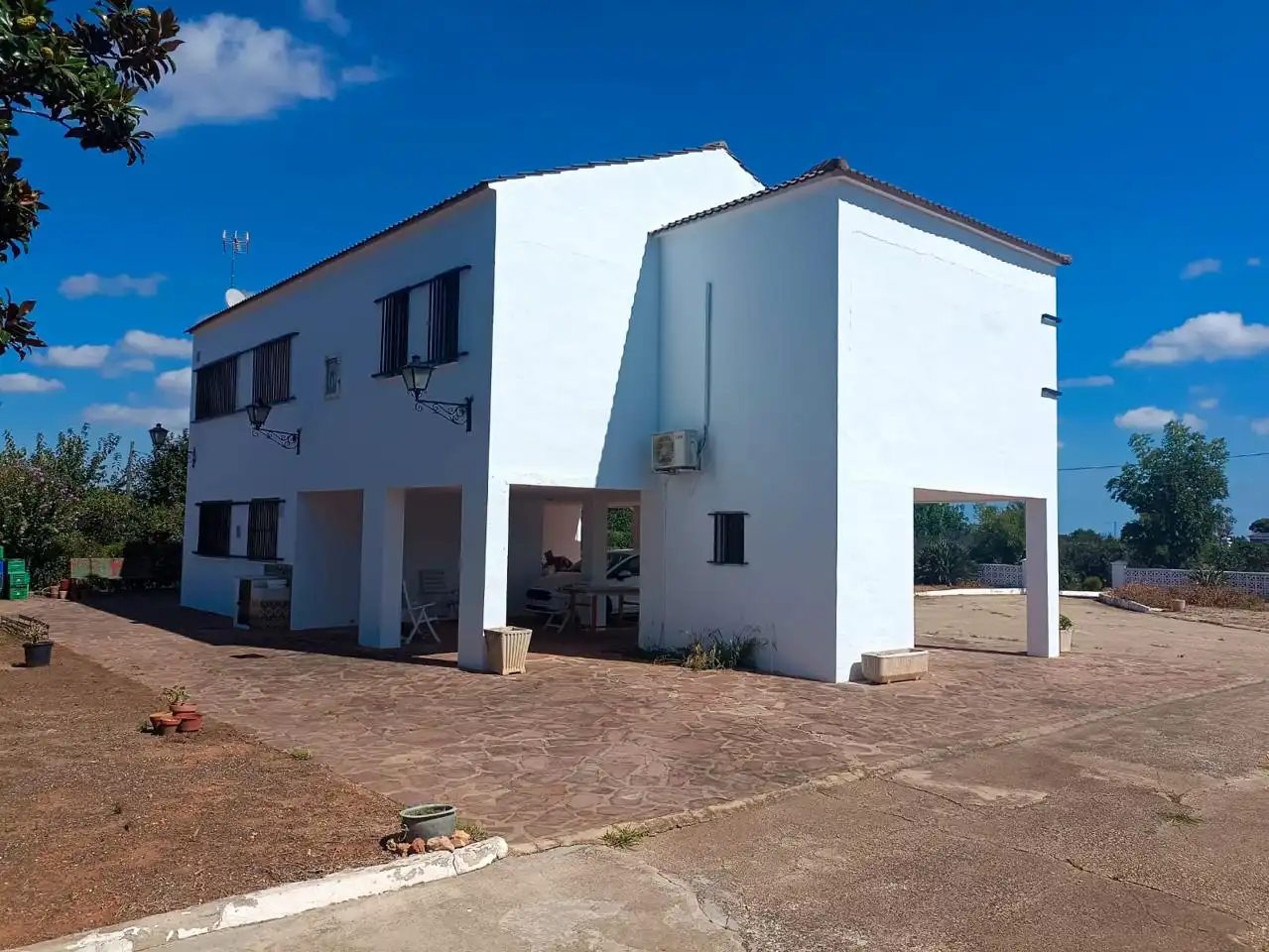 Vista exterior de Casa o chalet en venta en Benicull de Xúquer con Jardín privado, Terraza y Piscina