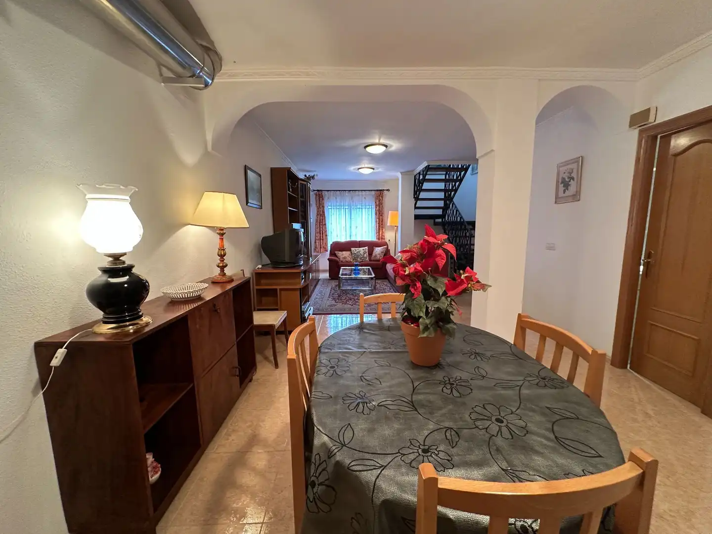 Comedor de Casa adosada en venta en Albaida con Aire acondicionado y Amueblado