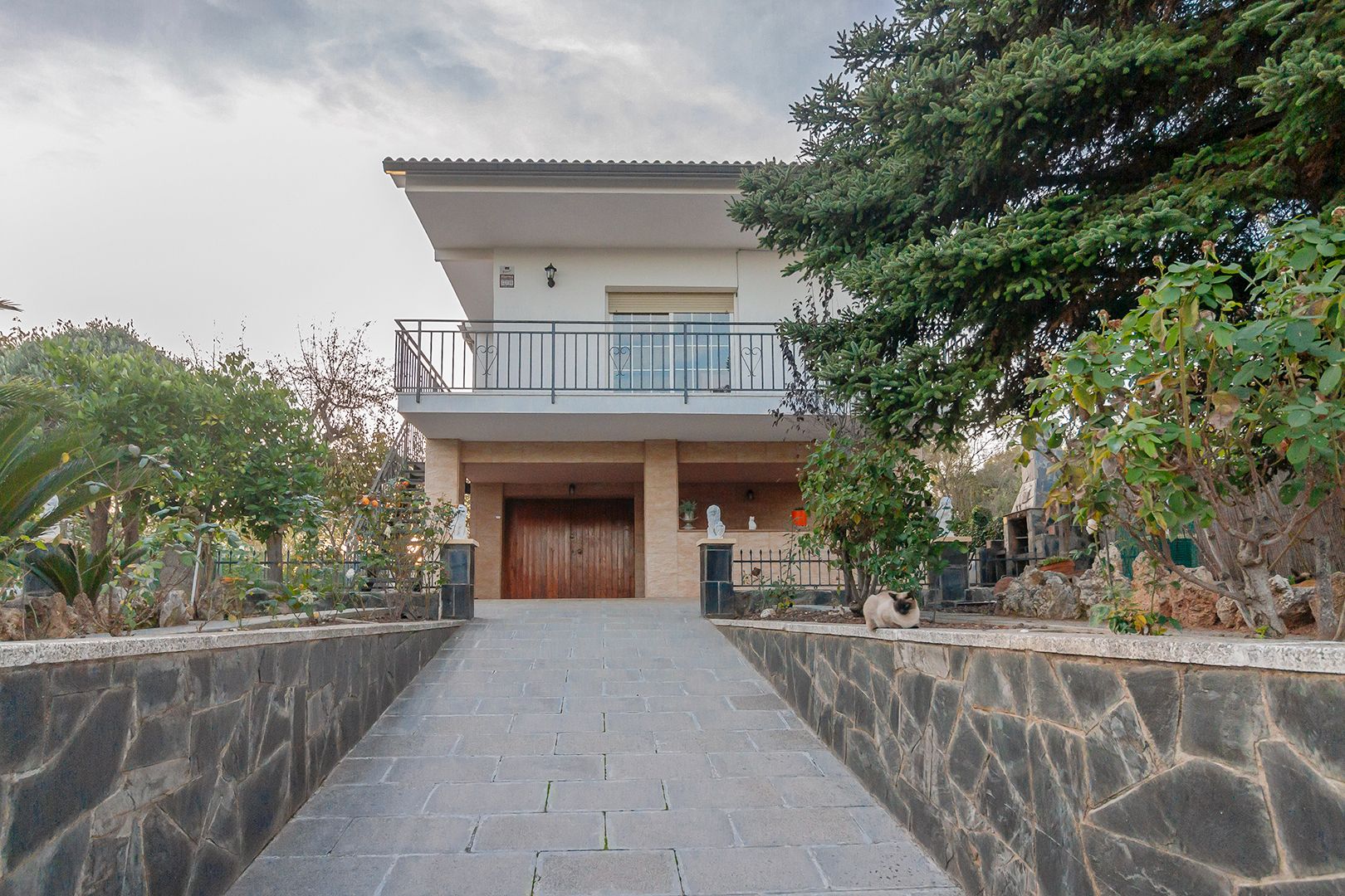 Exterior view of House or chalet for sale in Piera  with Heating, Private garden and Parquet flooring