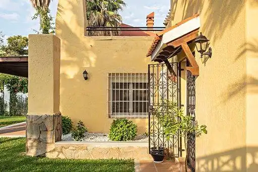 Exterior view of Houses for sale in Roquetas de Mar  with Air Conditioner, Private garden and Terrace