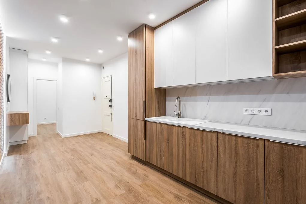 Cuina de Pis de lloguer en Santander amb Aire condicionat, Es permeten mascotes i Internet