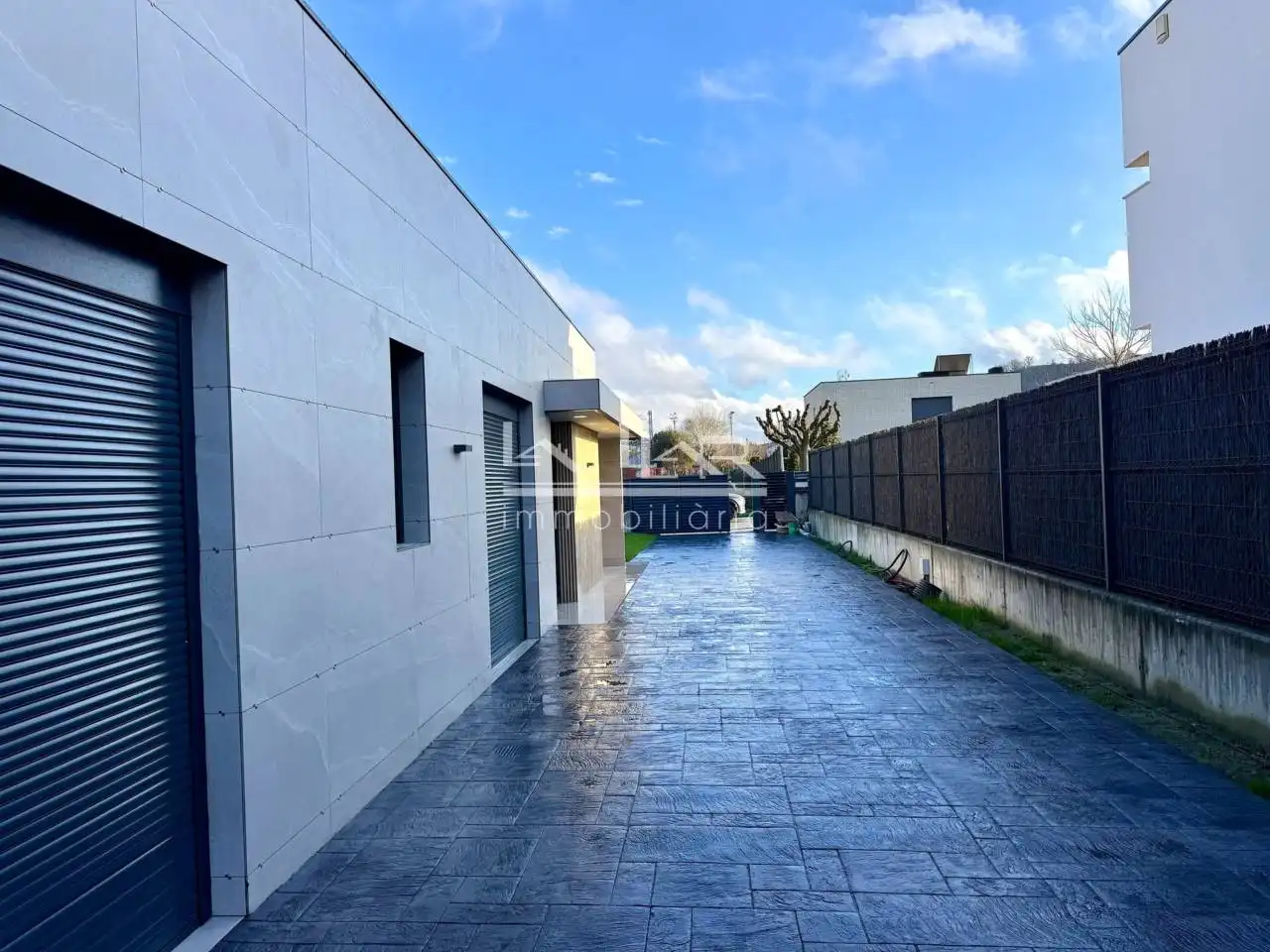 Vista exterior de Casa o xalet en venda en Gurb amb Aire condicionat, Calefacció i Jardí privat