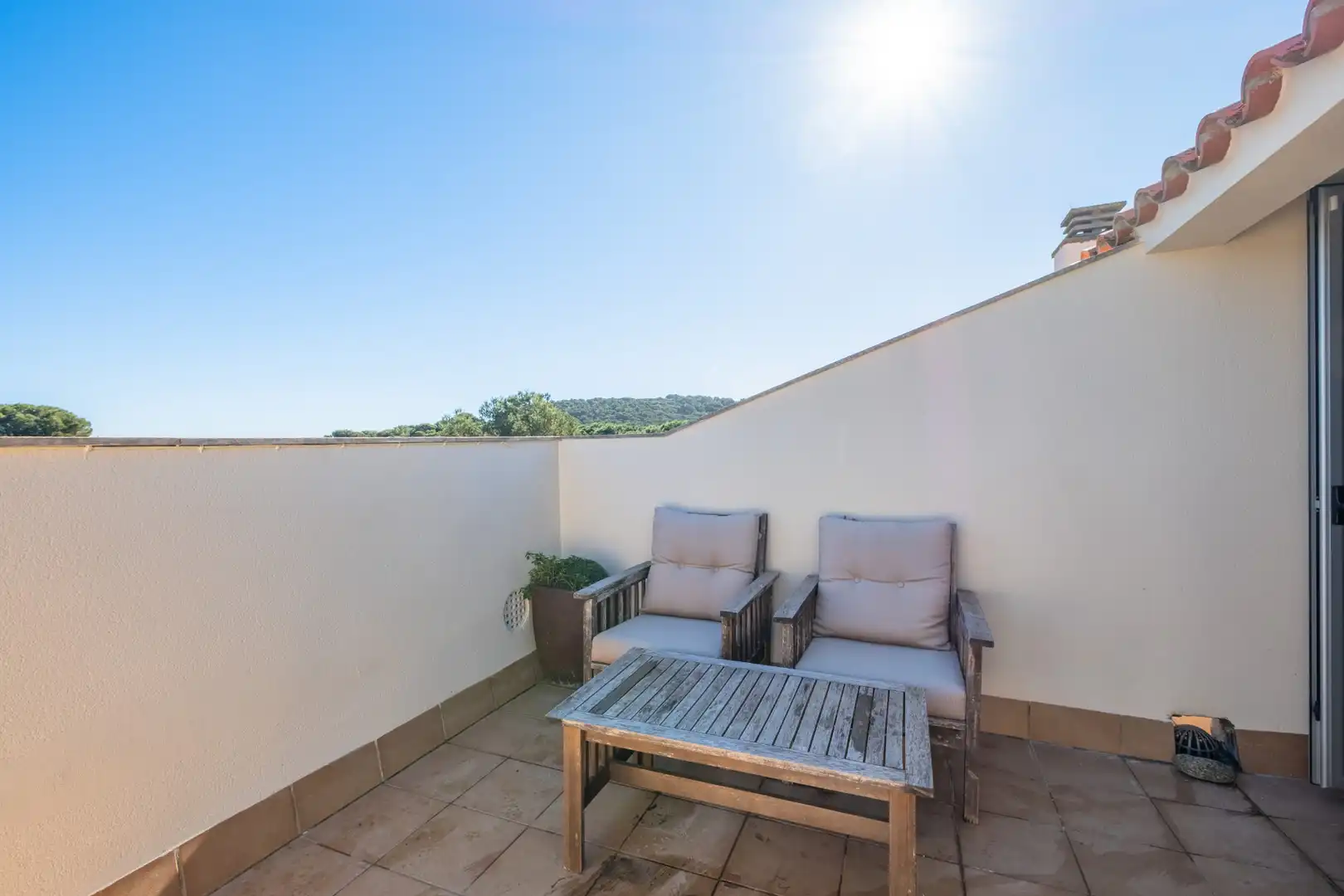 Terrasse von Maisonette zum Verkauf in Palamós mit Klimaanlage, Heizung und Terrasse