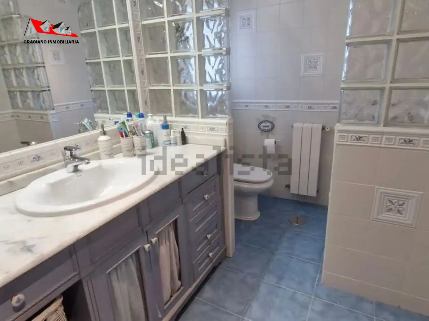 Baño de Casa o chalet en venta en Albacete con Aire acondicionado, Calefacción y Jardín privado