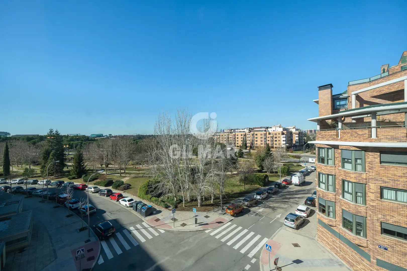 Exterior view of Flat for sale in Madrid  with Heating, Private garden and Storage room