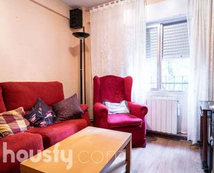 Living room of Flat for sale in  Madrid Capital  with Storage room and Furnished