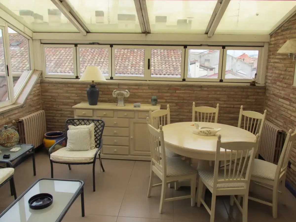 Dining room of Attic for sale in  Logroño  with Air Conditioner, Heating and Terrace