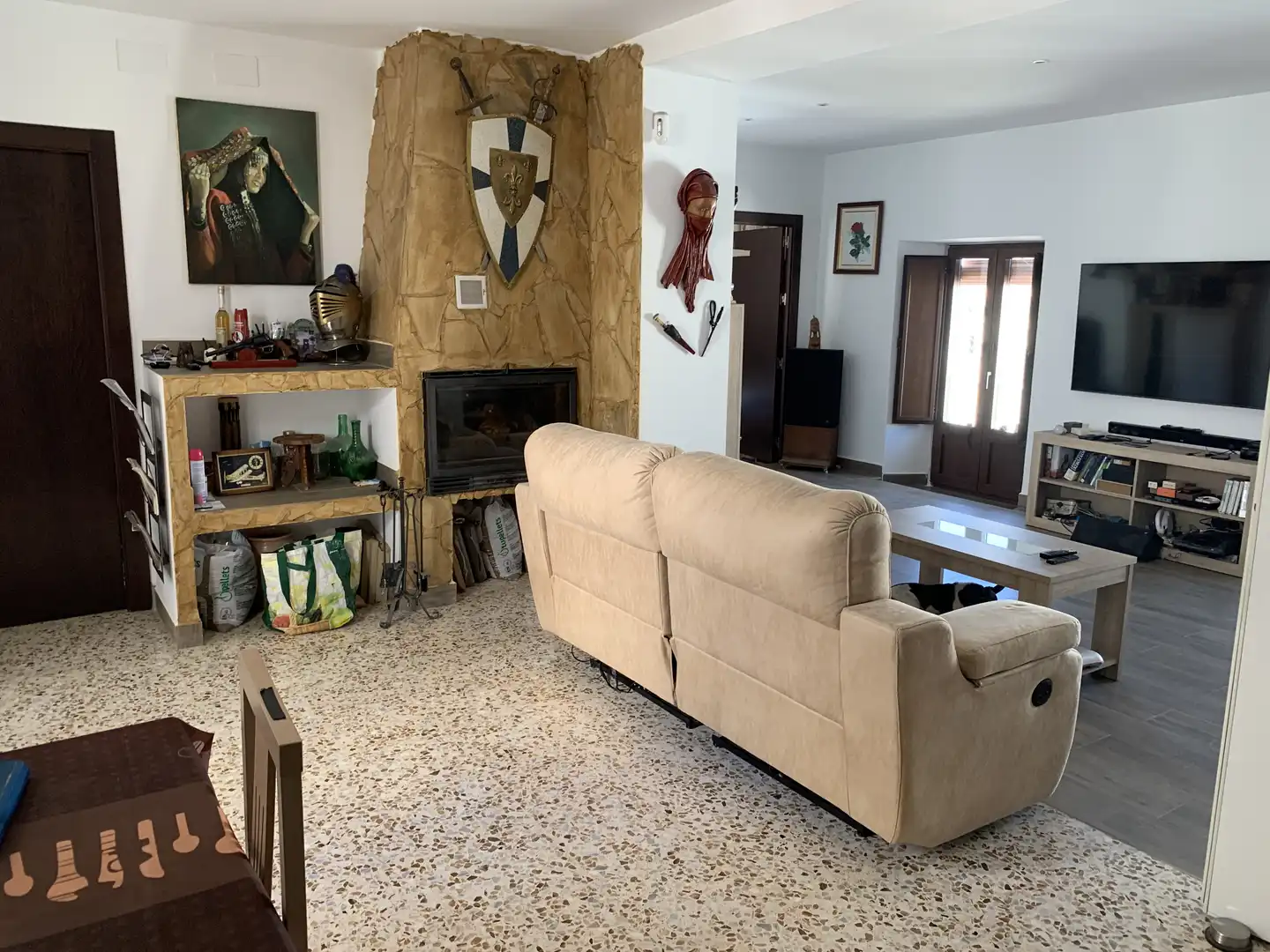 Sala d'estar de Casa o xalet en venda en Vélez-Málaga amb Aire condicionat, Terrassa i Traster