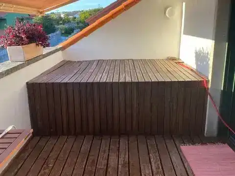 Terrassa de Pis de lloguer en Nigrán amb Jardí privat, Parquet i Moblat