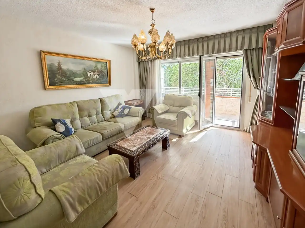 Sala de estar de Piso en venta en Madrid con Calefacción y Terraza