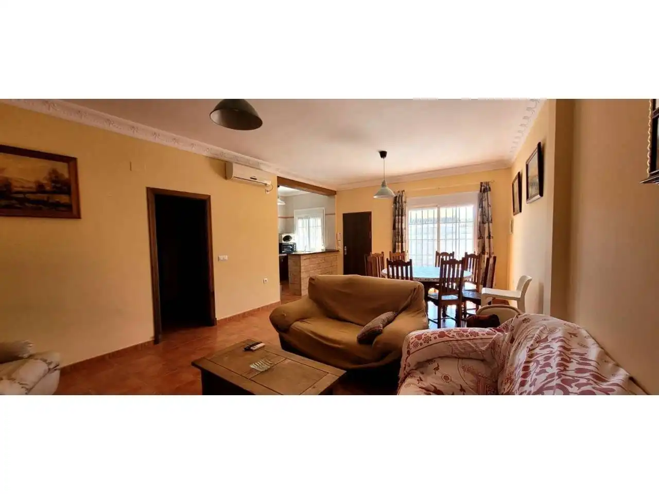 Sala de estar de Casa o chalet de alquiler en Sanlúcar de Barrameda con Aire acondicionado, Terraza y Trastero