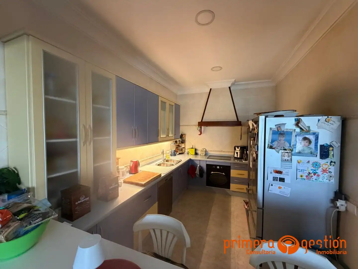 Kitchen of Houses for sale in Fuentes de Andalucía  with Air Conditioner, Terrace and Furnished