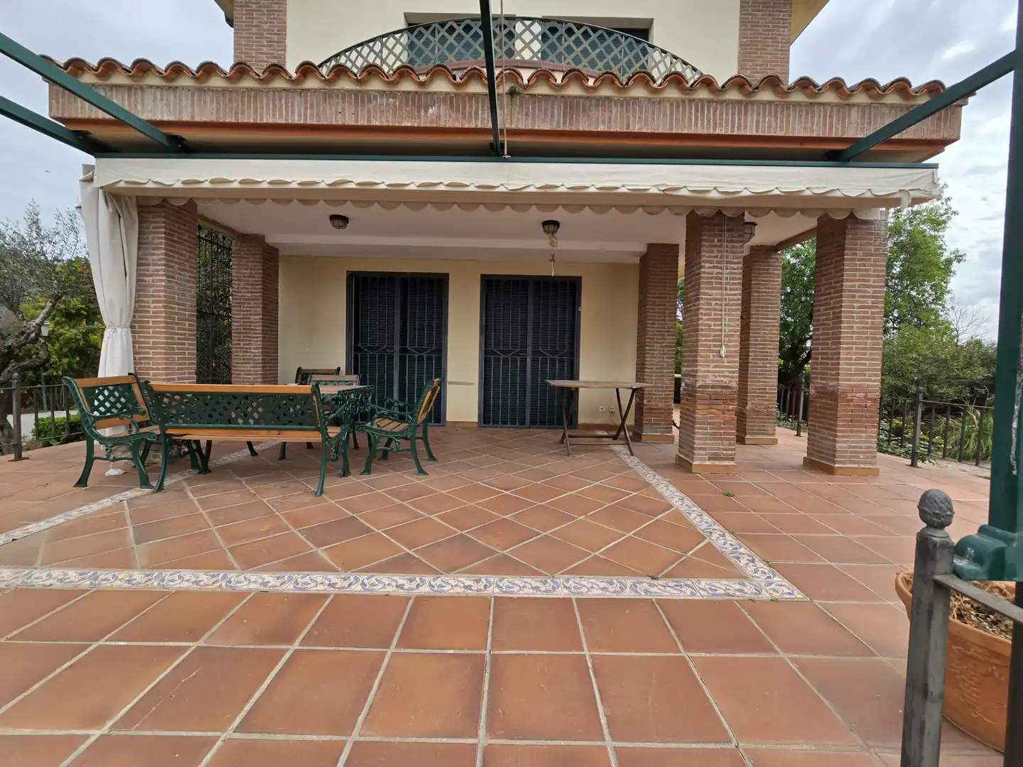 Terraza de Casa o chalet en venta en Morata de Tajuña con Aire acondicionado, Calefacción y Jardín privado