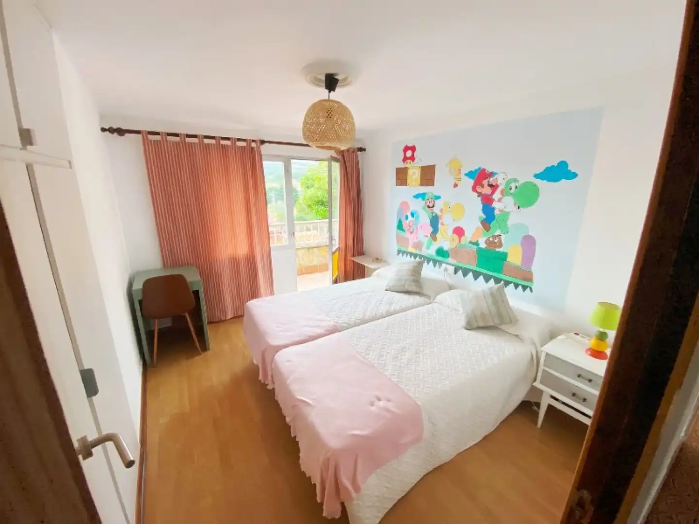 Bedroom of Flat for rent in Alfoz de Lloredo  with Heating and Furnished