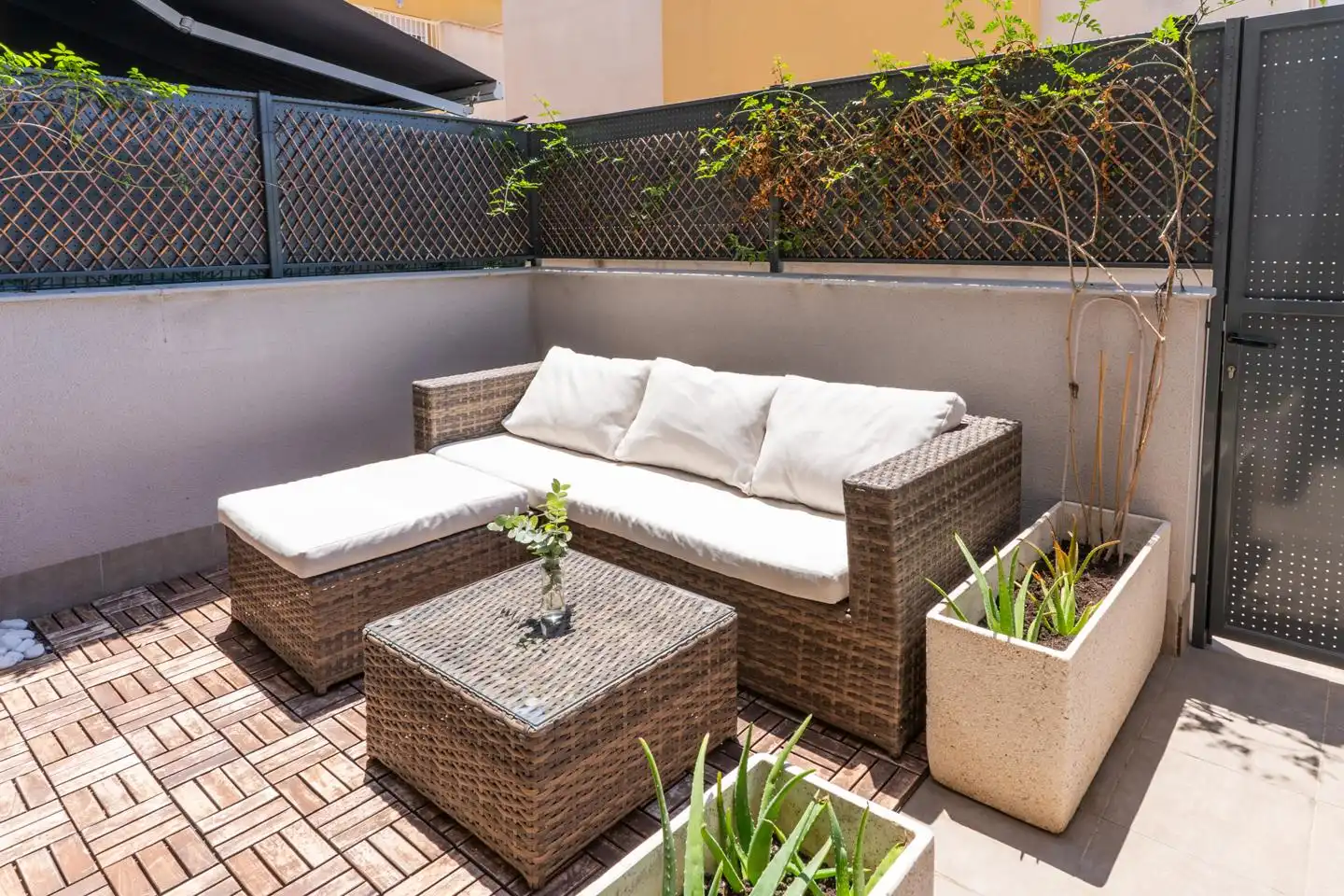 Terraza de Casa adosada en venta en Santa Pola con Aire acondicionado, Calefacción y Parquet
