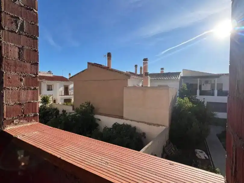 Vista exterior de Pis en venda en Huéscar amb Jardí privat, Traster i Balcó