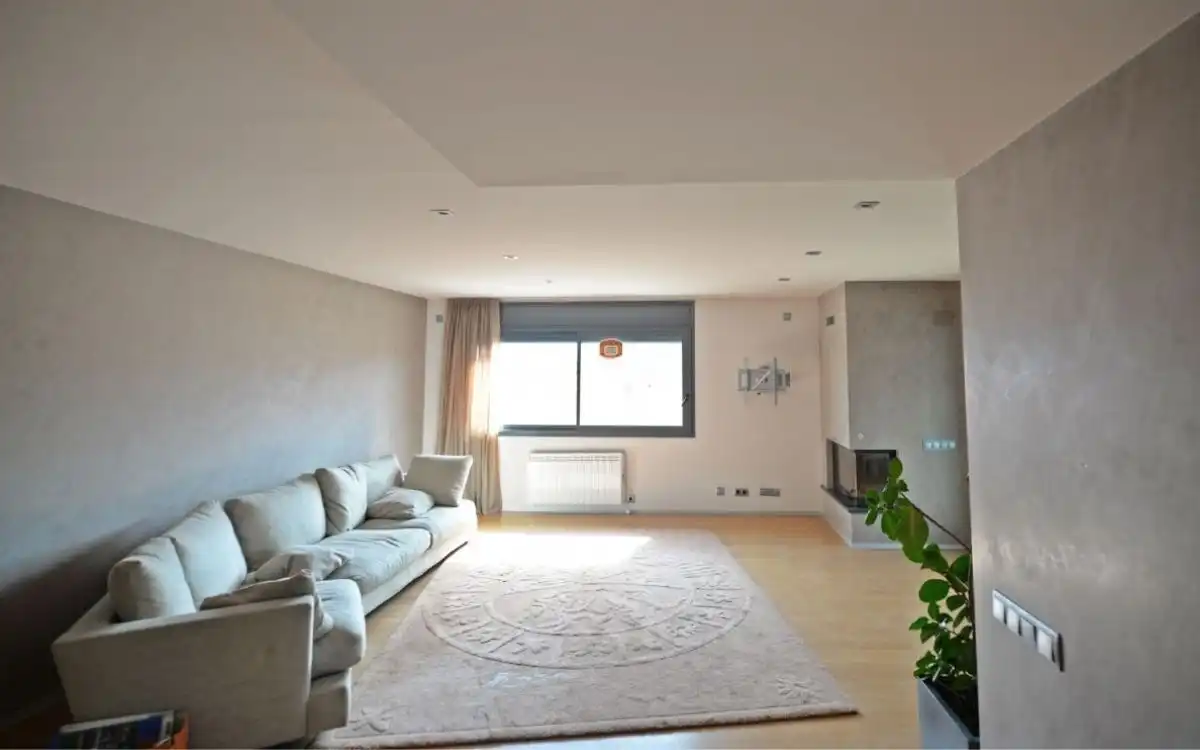 Living room of Attic for sale in Olot  with Air Conditioner, Heating and Terrace