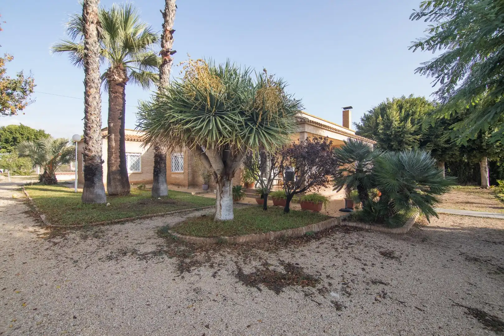Jardí de Casa o xalet en venda en Elche / Elx amb Aire condicionat, Calefacció i Jardí privat