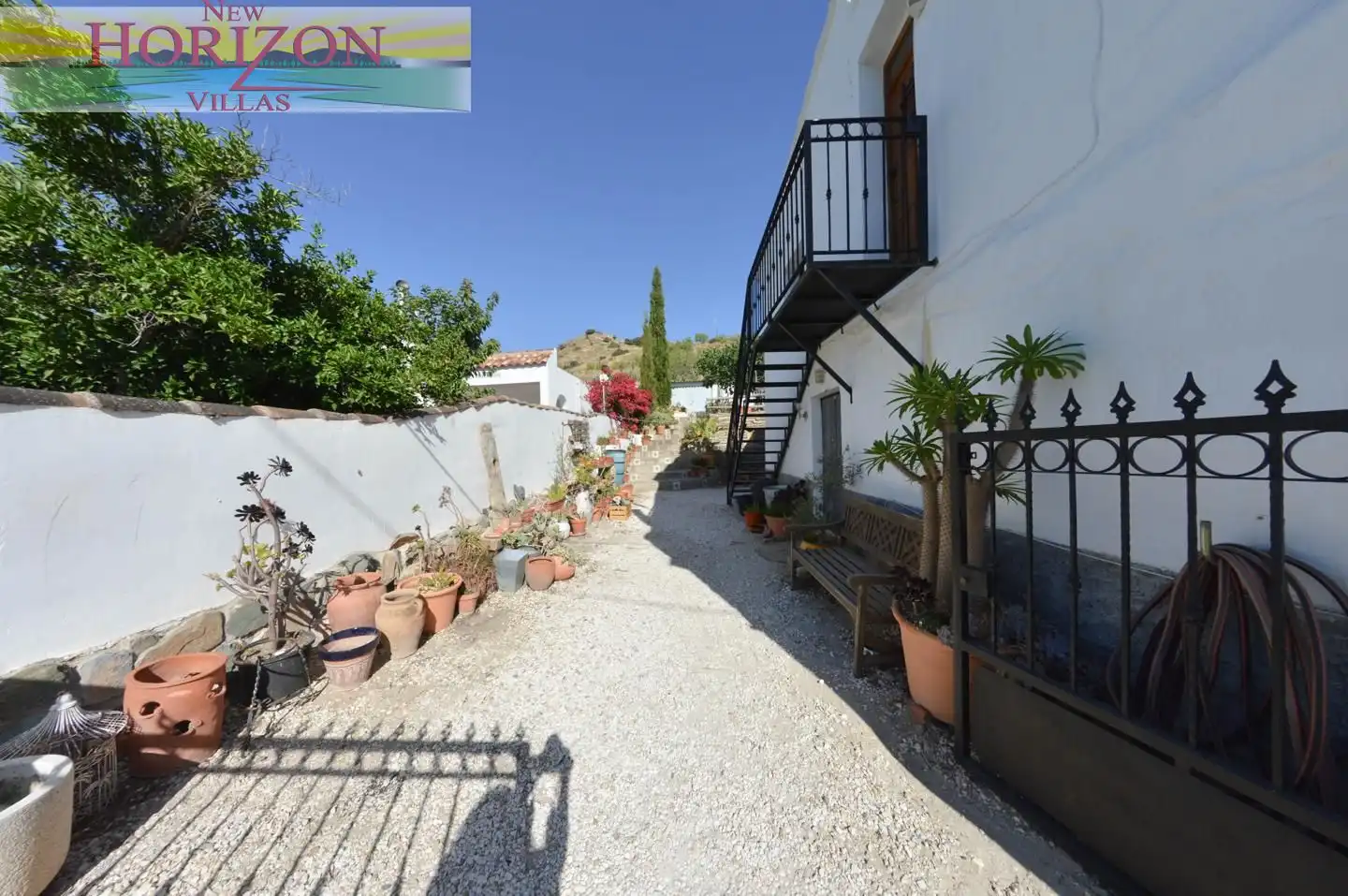 Exterior view of Houses for sale in Lubrín  with Private garden and Terrace