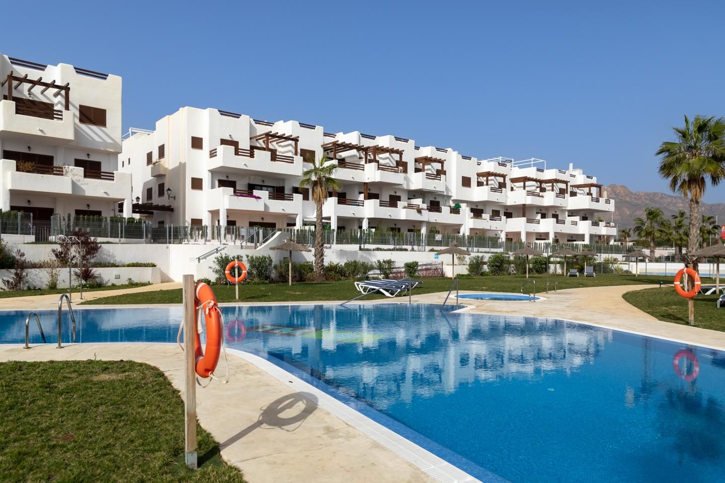 Swimming pool of House or chalet for sale in Pulpí  with Air Conditioner, Terrace and Swimming Pool
