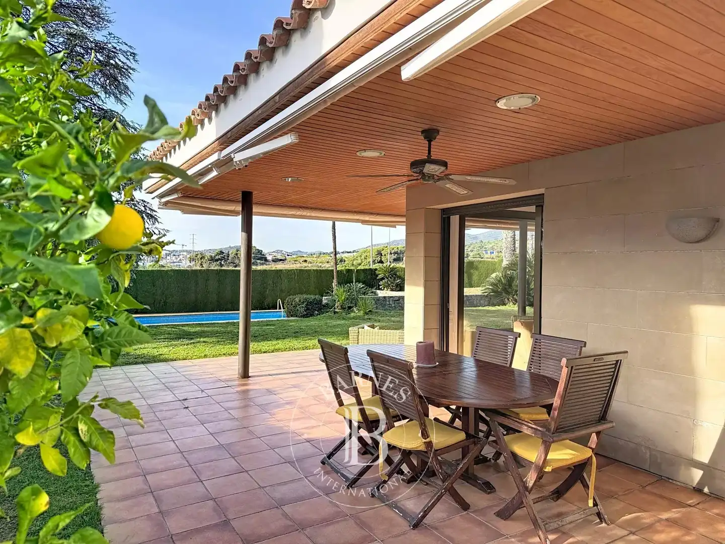 Terraza de Casa o chalet en venta en Alella con Aire acondicionado, Calefacción y Jardín privado