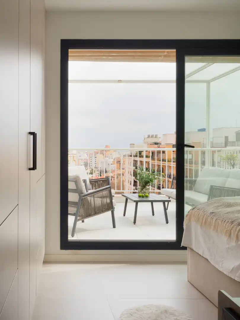 Balcony of Attic for sale in  Palma de Mallorca  with Air Conditioner and Terrace