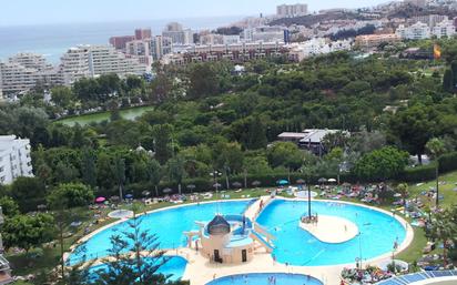 Swimming pool of Apartment to rent in Benalmádena  with Air Conditioner, Terrace and Swimming Pool