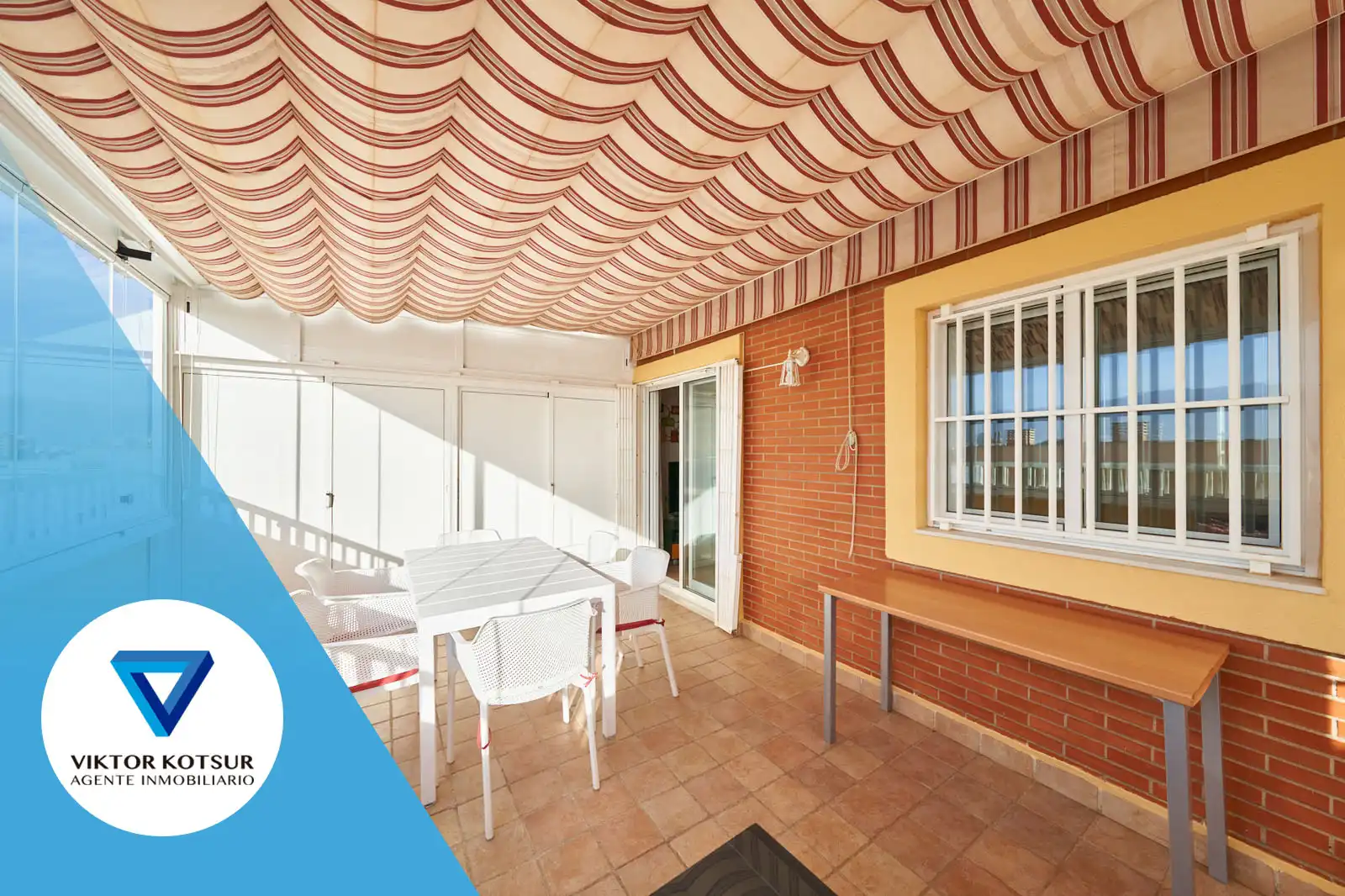 Garden of Attic for sale in Roquetas de Mar  with Air Conditioner, Heating and Terrace