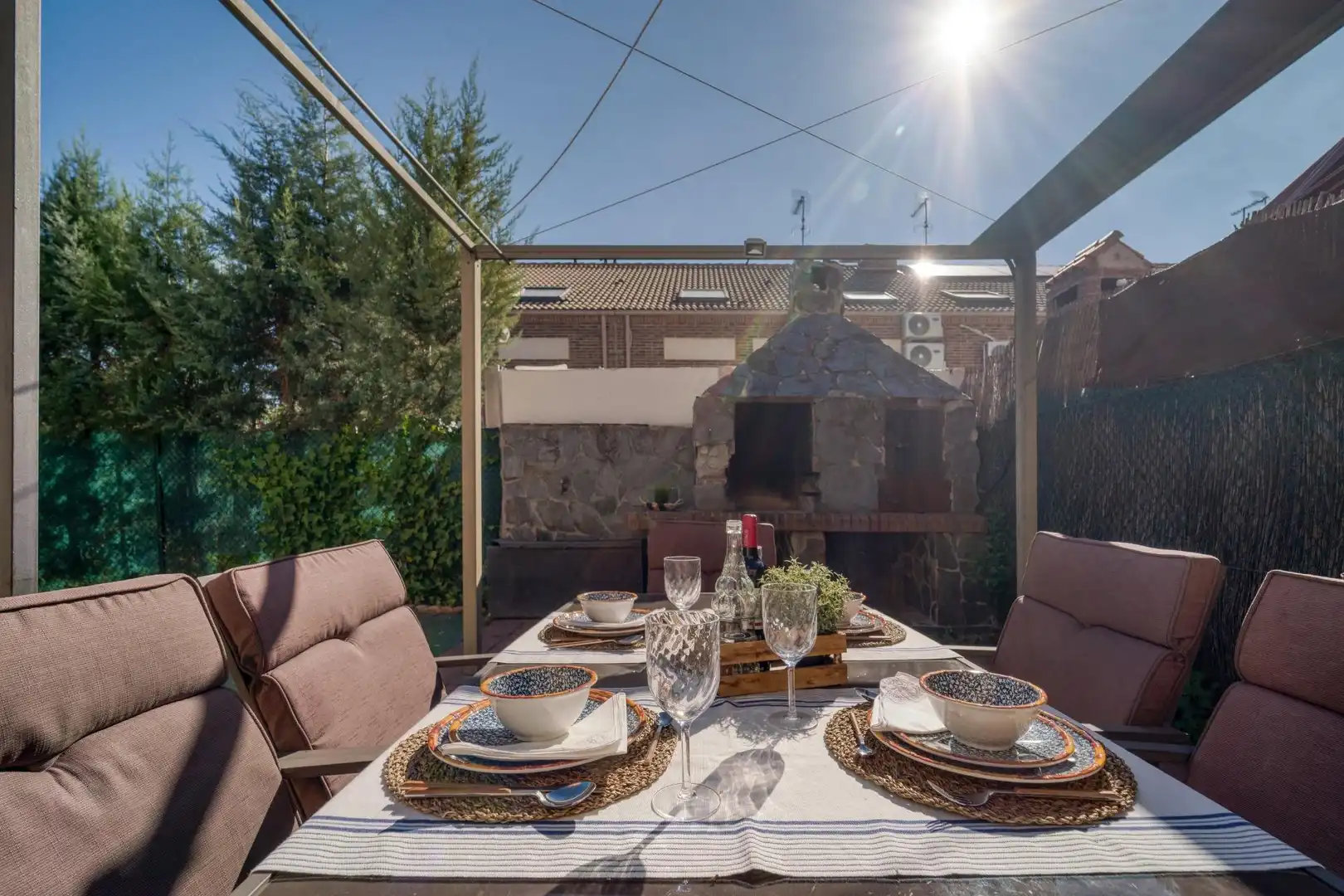 Terraza de Casa adosada en venta en Meco con Calefacción