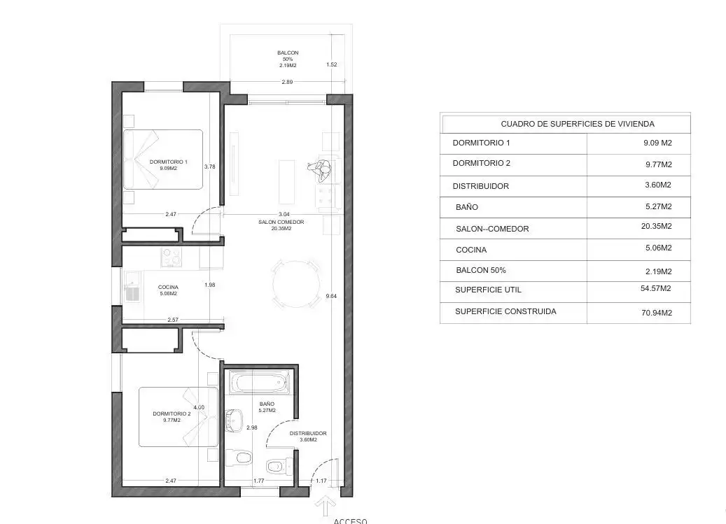 Apartamento con terraza en venta en Calle Calle Mar, imagen 33