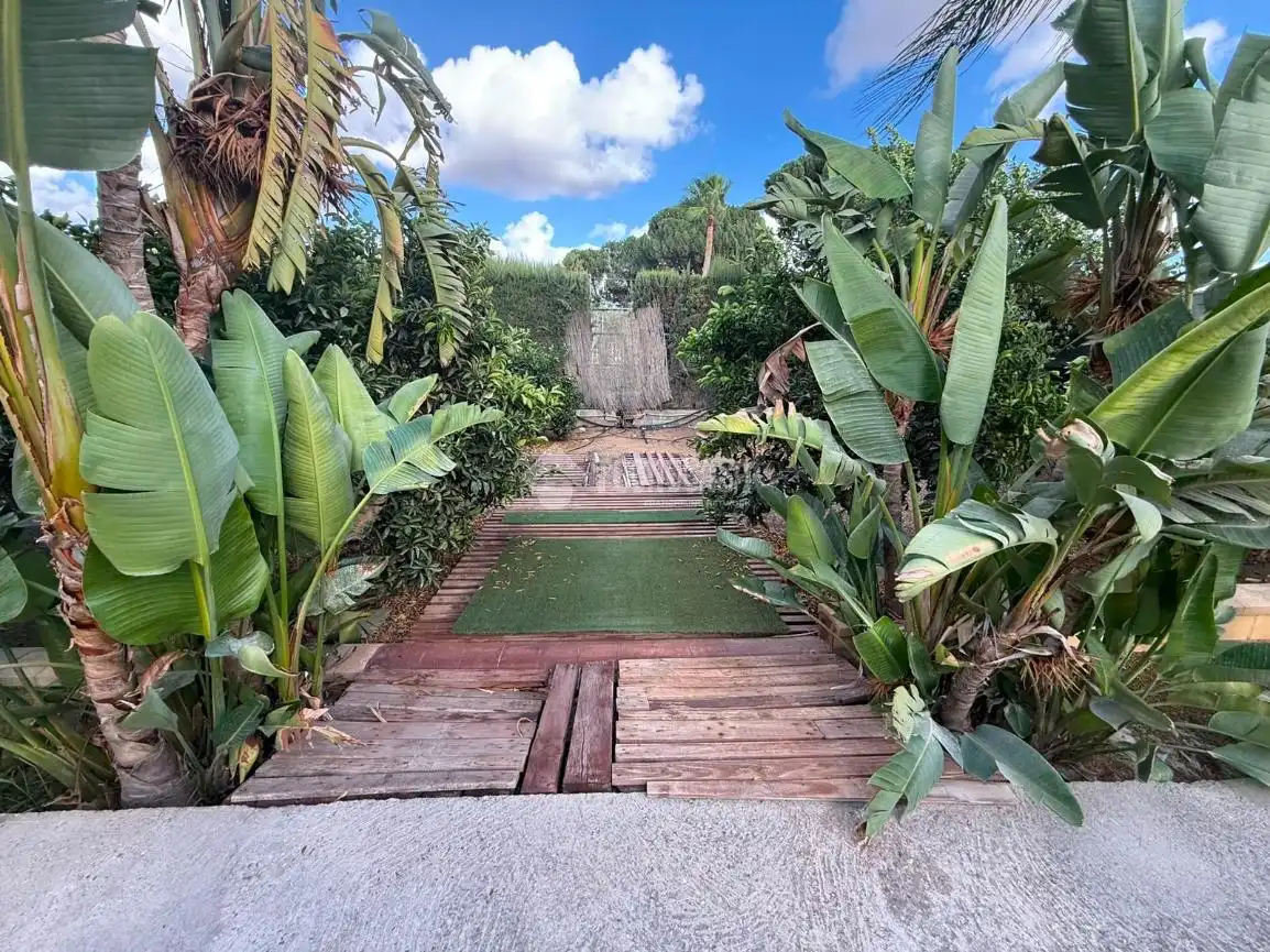 Jardín de Finca rústica en venta en Paradas con Aire acondicionado