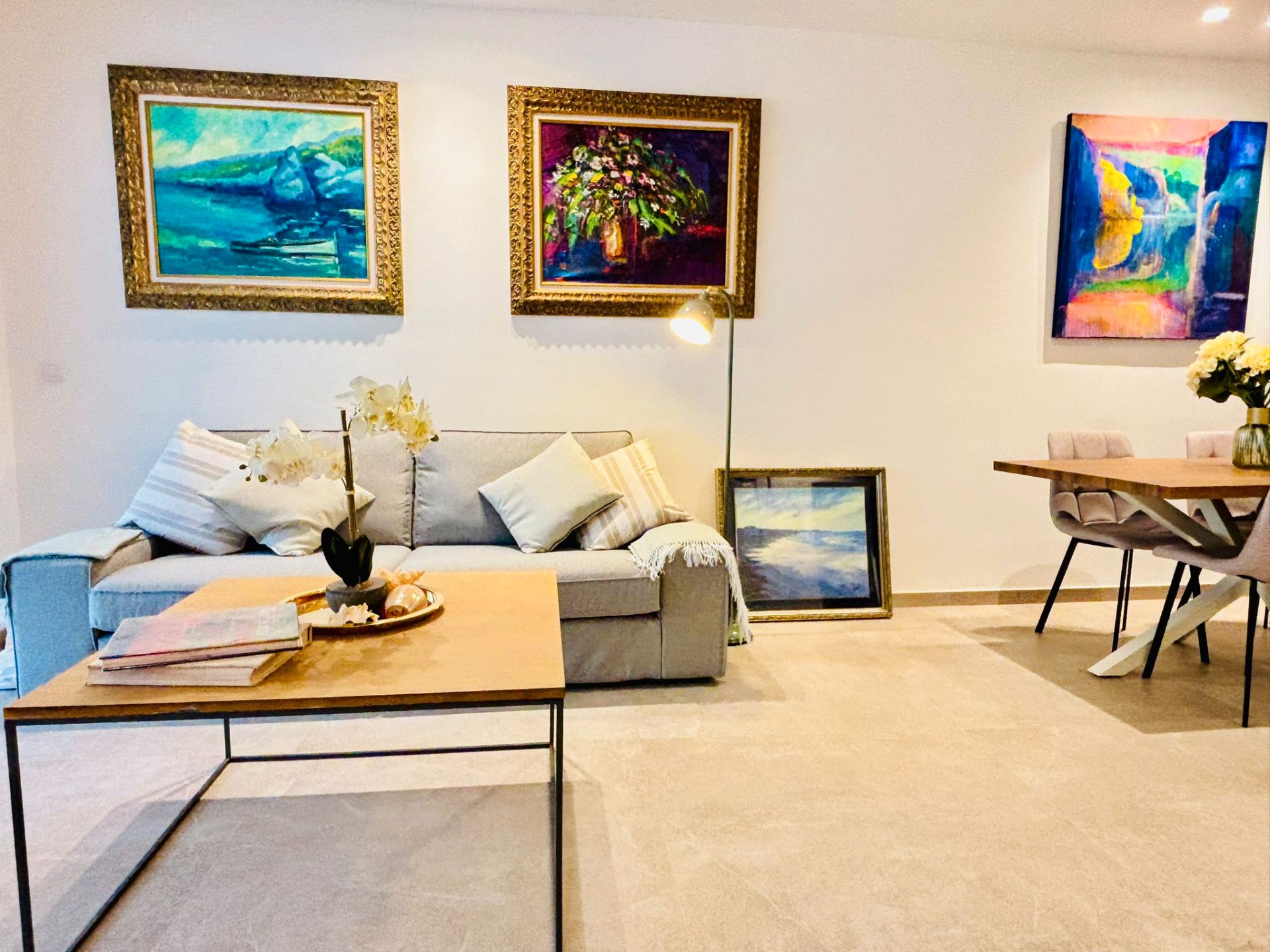 Living room of Flat to rent in Andratx  with Air Conditioner, Heating and Terrace