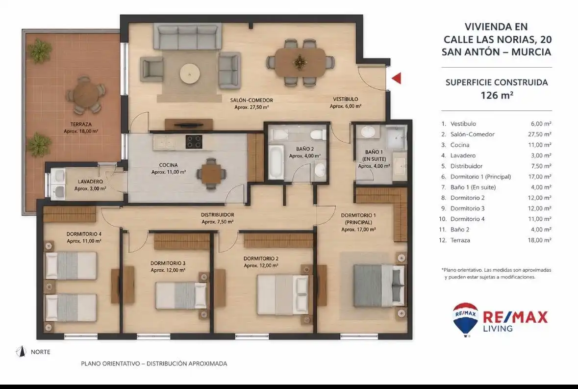 Piso en venta en Murcia con Aire acondicionado y Terraza
