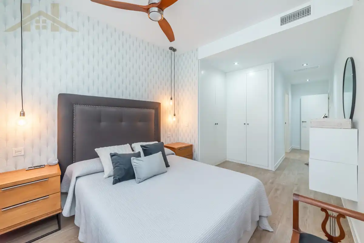 Habitación de Casa adosada en venta en Rivas-Vaciamadrid con Aire acondicionado, Calefacción y Jardín privado
