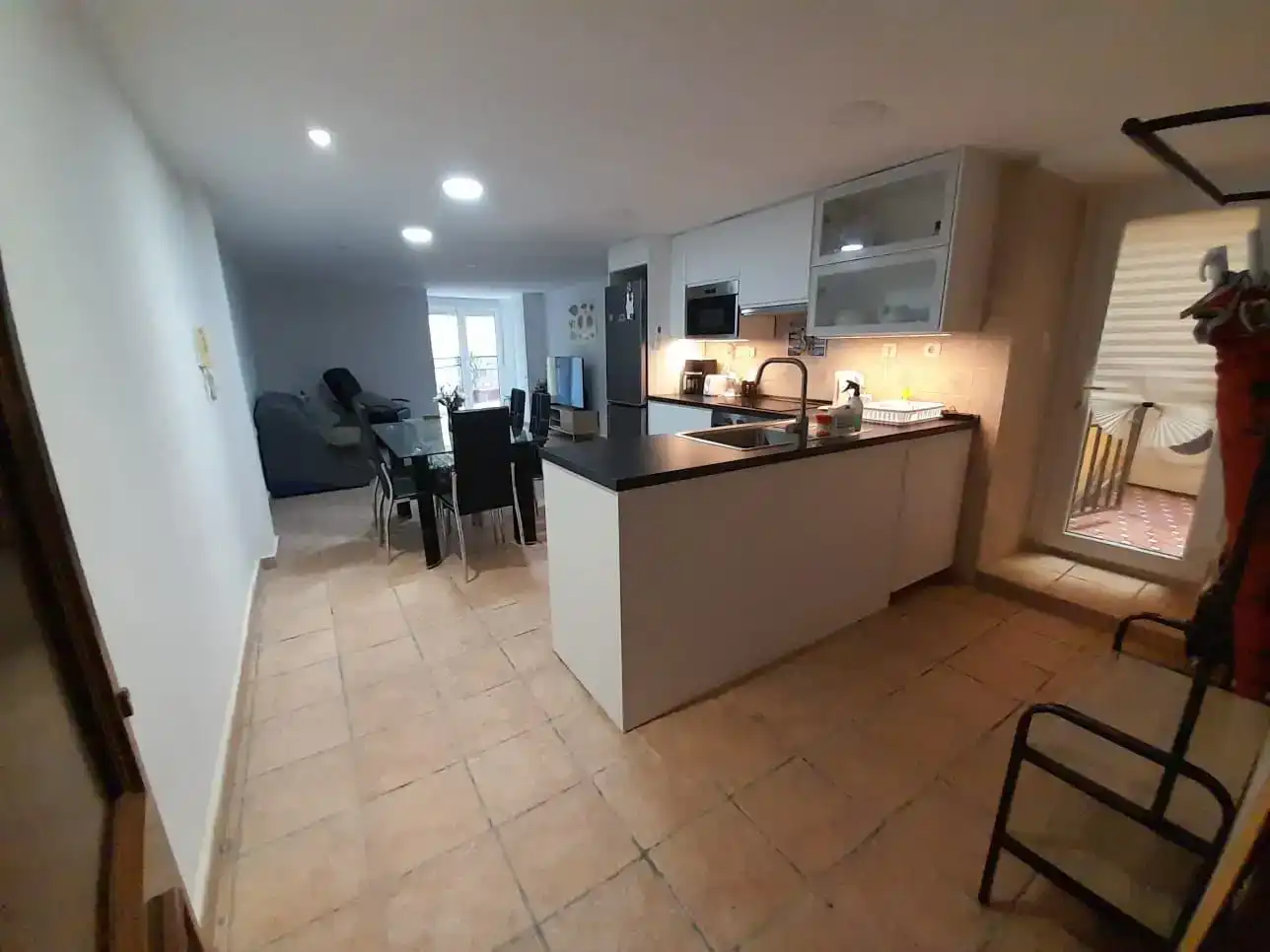 Kitchen of Flat for rent in  Valencia Capital  with Air Conditioner