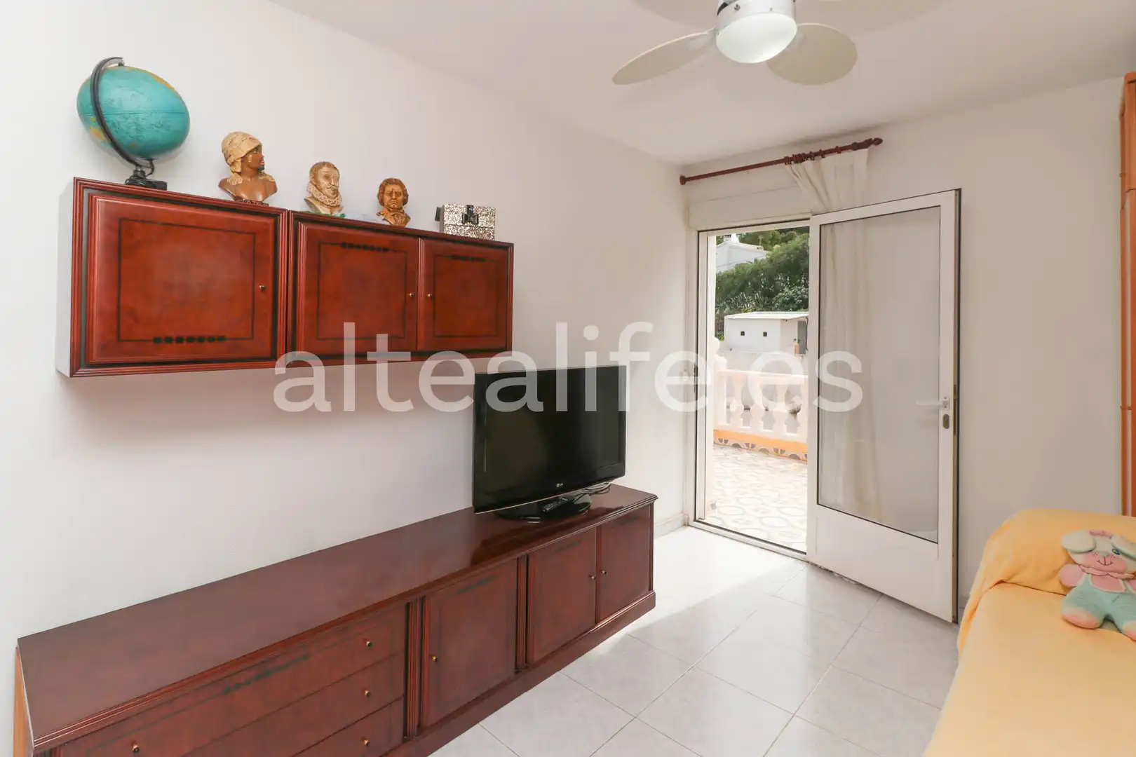Bedroom of Houses for sale in L'Alfàs del Pi  with Air Conditioner, Private garden and Terrace