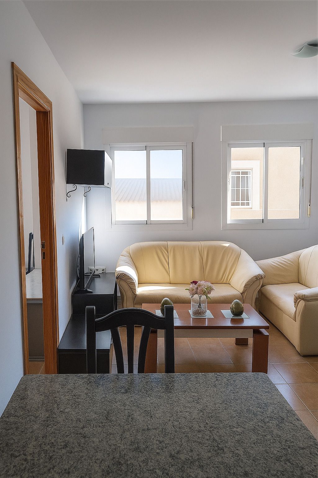 Sala d'estar de Apartament en venda en Garrucha amb Aire condicionat i Calefacció