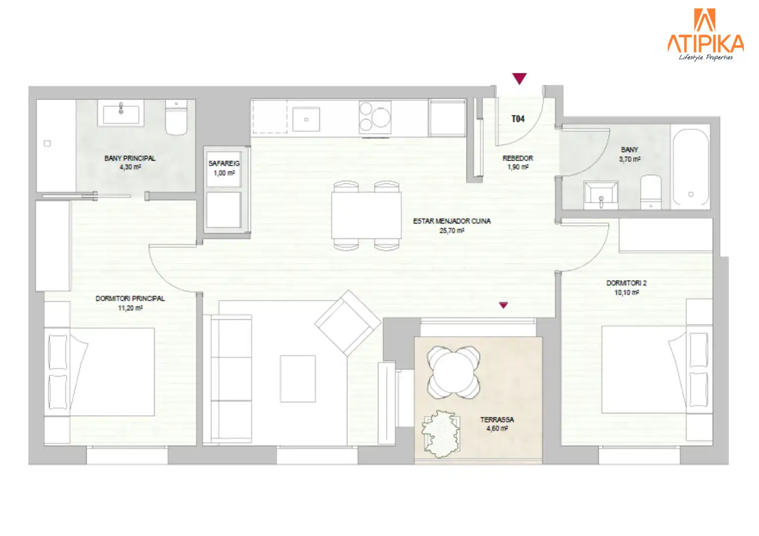 Flat with pool for sale in Sants - Montjuïc, imagen 19