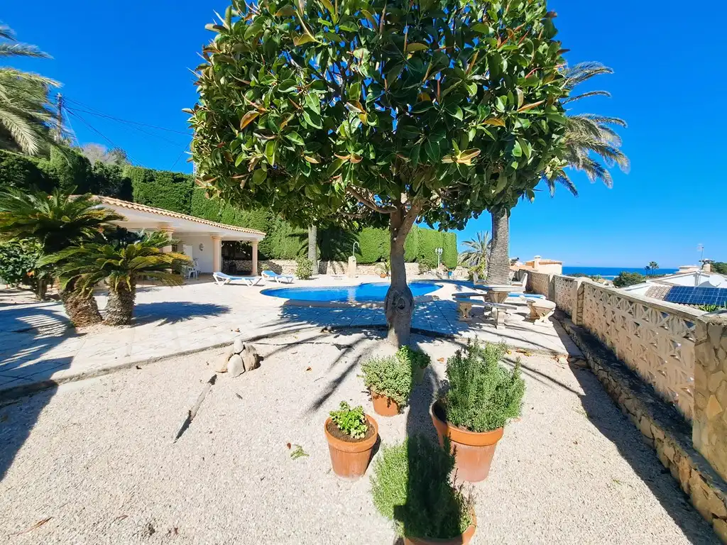 Garden of Houses for sale in Dénia  with Air Conditioner, Heating and Private garden