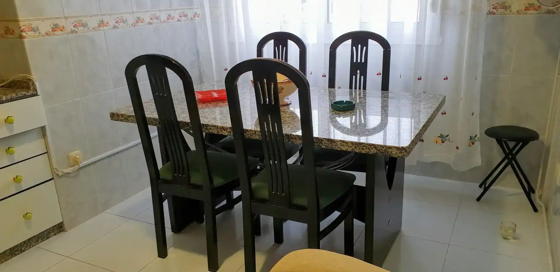 Dining room of Duplexes for sale in Pontedeume  with Parquet flooring, Storage room and Furnished