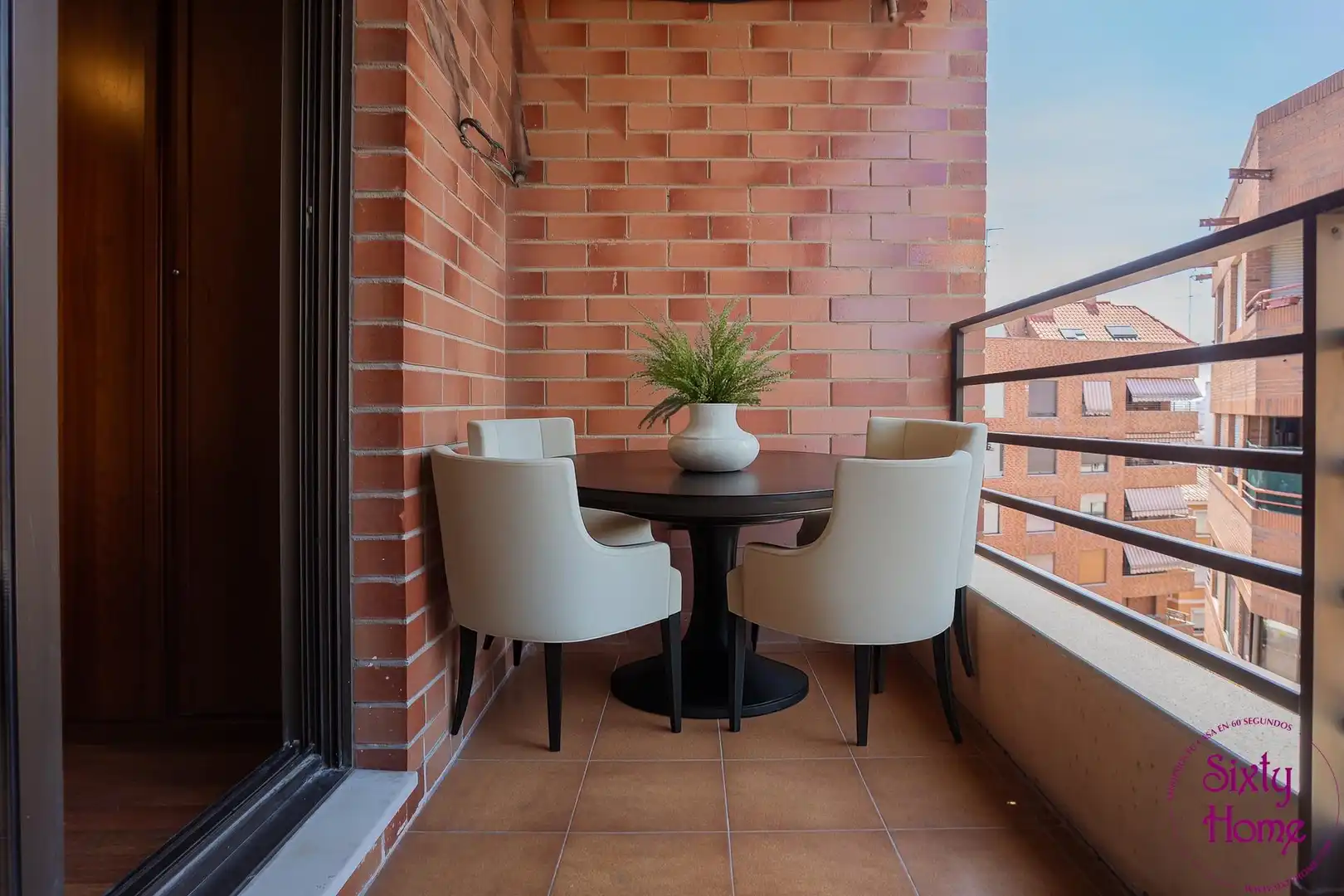 Balcony of Flat for sale in Zaragoza  with Heating, Parquet flooring and Terrace