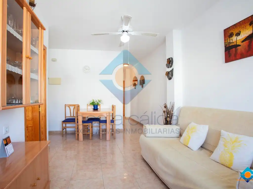 Living room of Flat for sale in Mazarrón  with Furnished, Oven and Washing machine