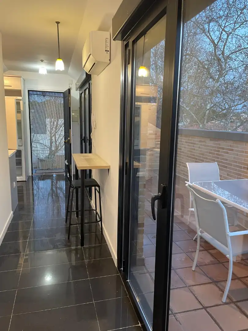 Balcony of Flat for rent in El Álamo  with Air Conditioner, Heating and Private garden